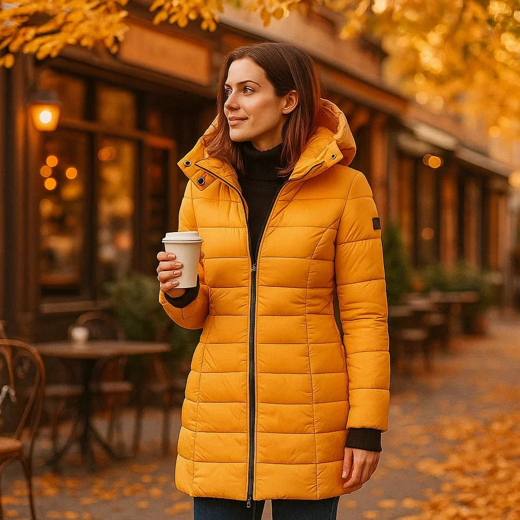 Caroline - Giacca Invernale Imbottita - Calda - Impermeabile - Elegante - Antivento