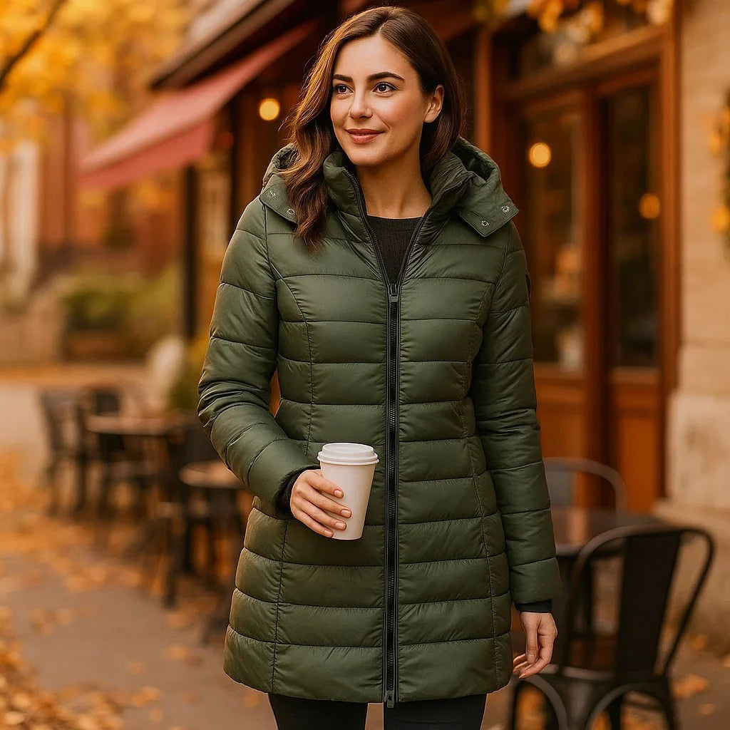 Caroline - Giacca Invernale Imbottita - Calda - Impermeabile - Elegante - Antivento