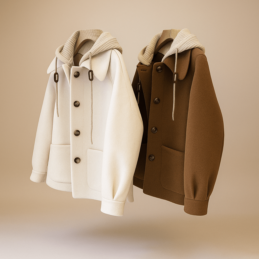 Felpa con Cappuccio Chloe - Calda - Confortevole - Stilos