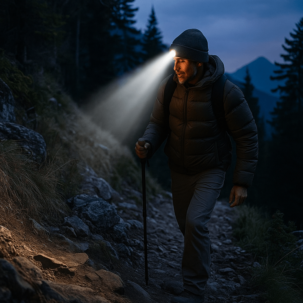 Cappello LED Confortevole - Lampada Frontale Staccabile