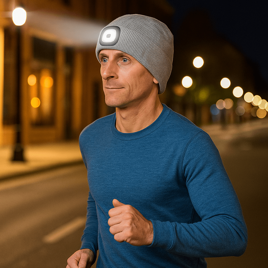 Cappello LED Confortevole - Lampada Frontale Staccabile