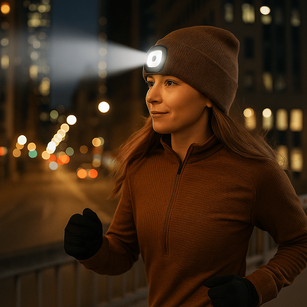 Cappello LED Confortevole - Lampada Frontale Staccabile