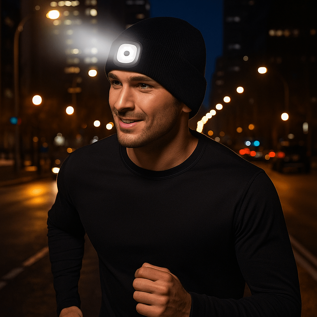 Cappello LED Confortevole - Lampada Frontale Staccabile