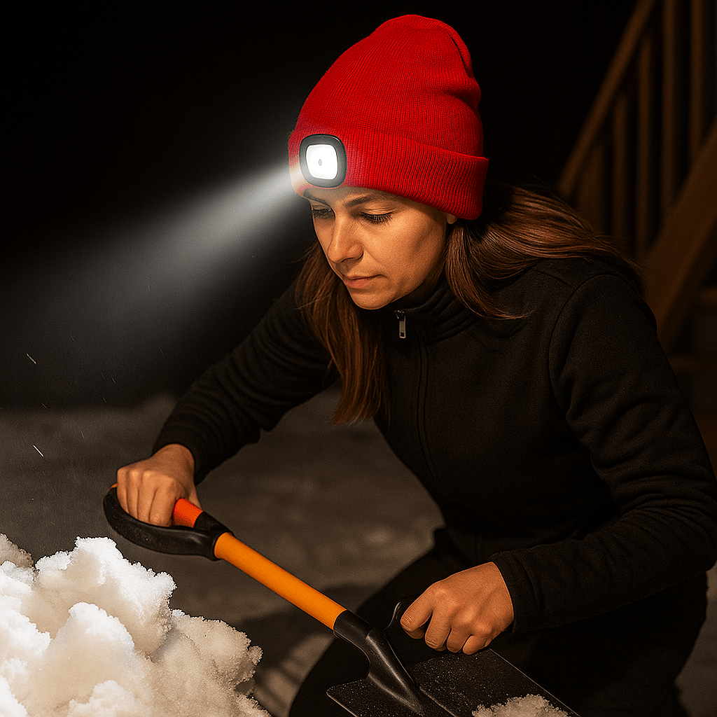 Cappello LED Confortevole - Lampada Frontale Staccabile