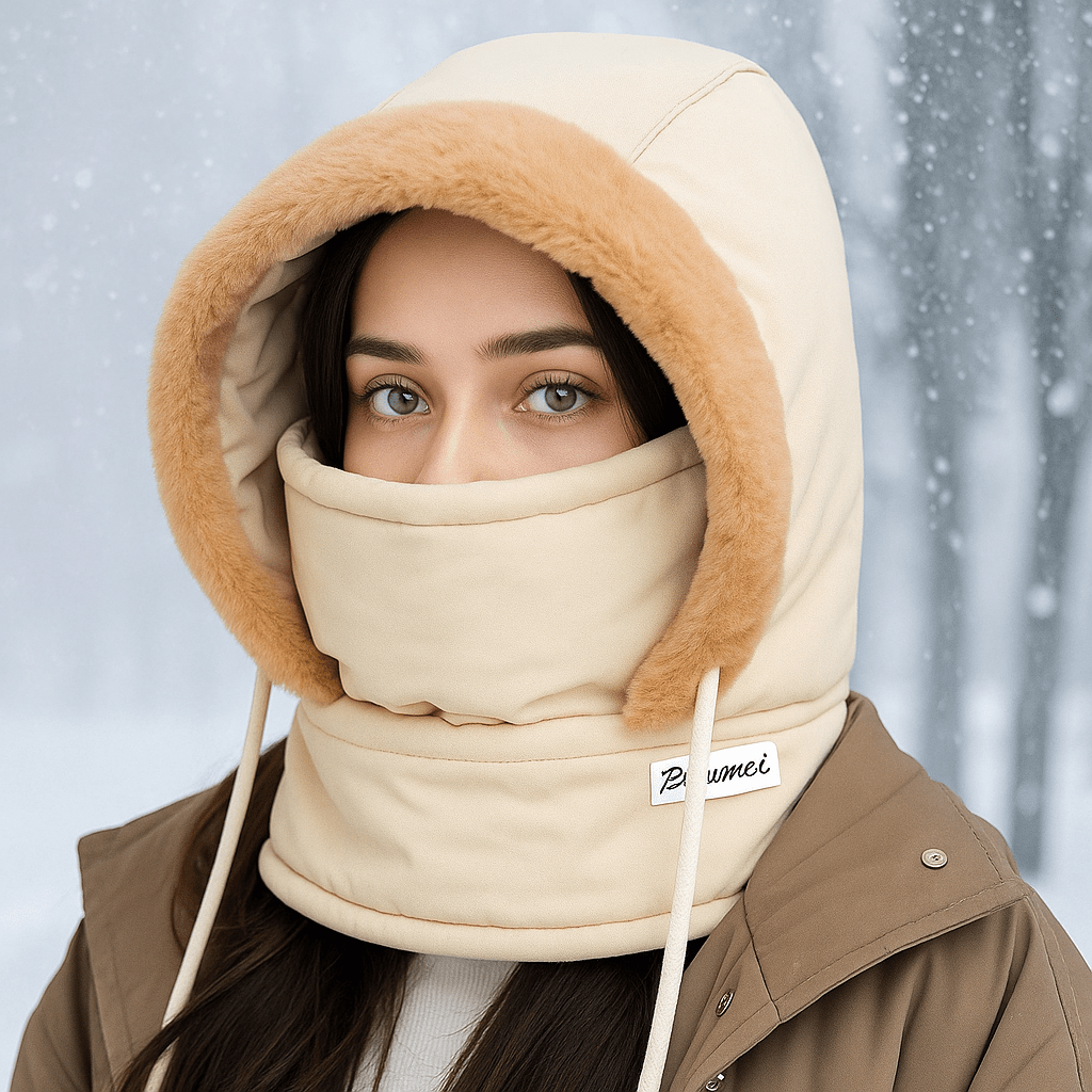 Cappello Termico Doppio - Protezione Totale - Antivento - Impermeabile - Caldo