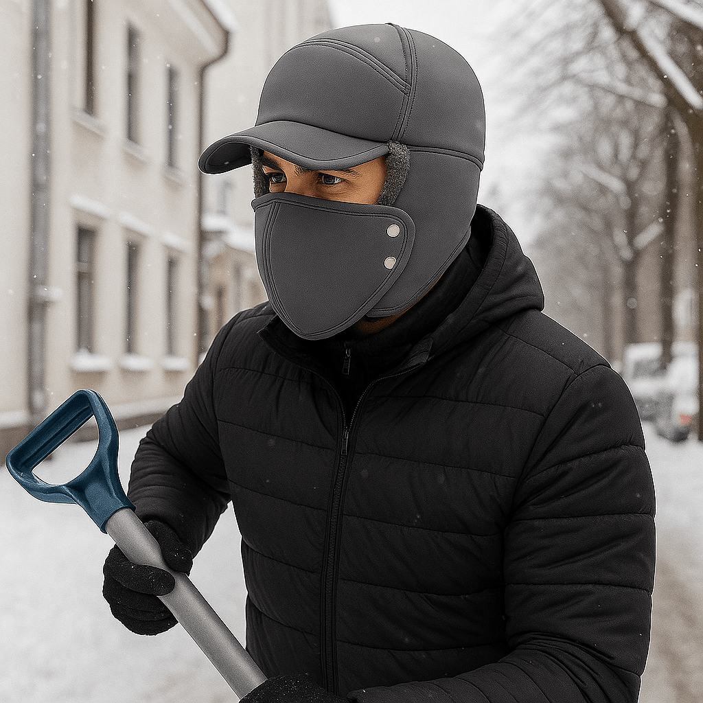 Cappello Trapper Termico - Antivento - Caldo Invernale