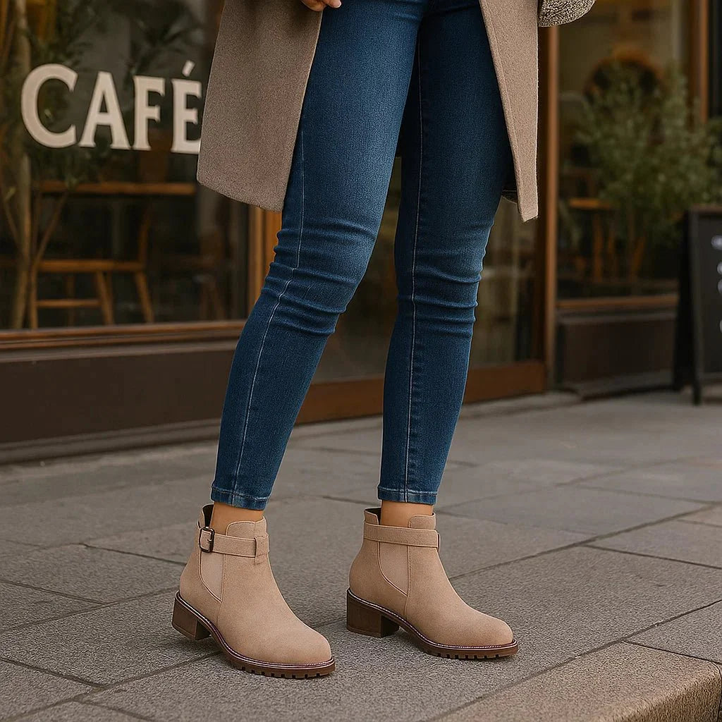 Stivaletti da Donna con Tacco - Inserto Elastico - Eleganti