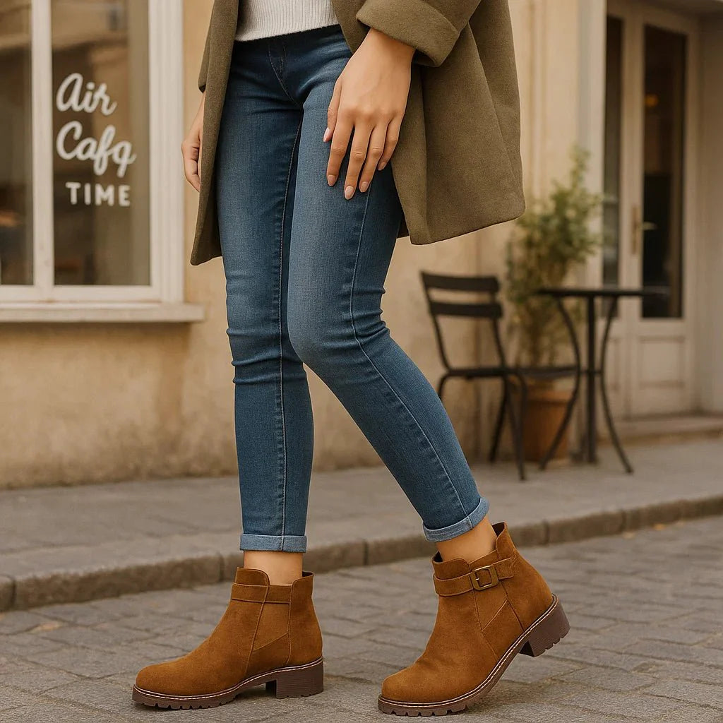 Stivaletti da Donna con Tacco - Inserto Elastico - Eleganti