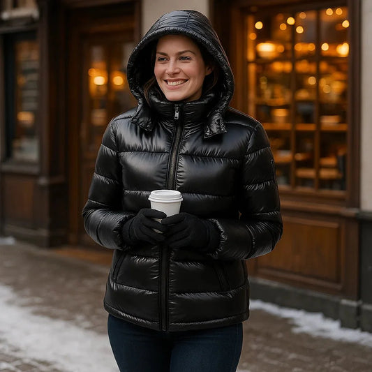 Giacca Piumino Lang Marie - Elegante - Calda - Stilosa - Confortevole