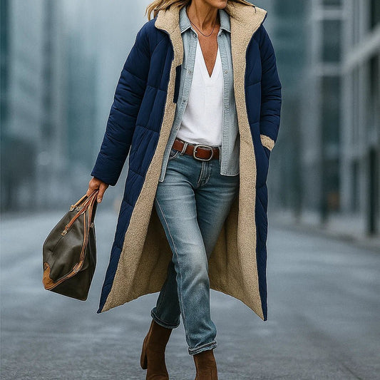 Esme - Parka Donna Doppio Strato Invernale - Imbottito - Impermeabile