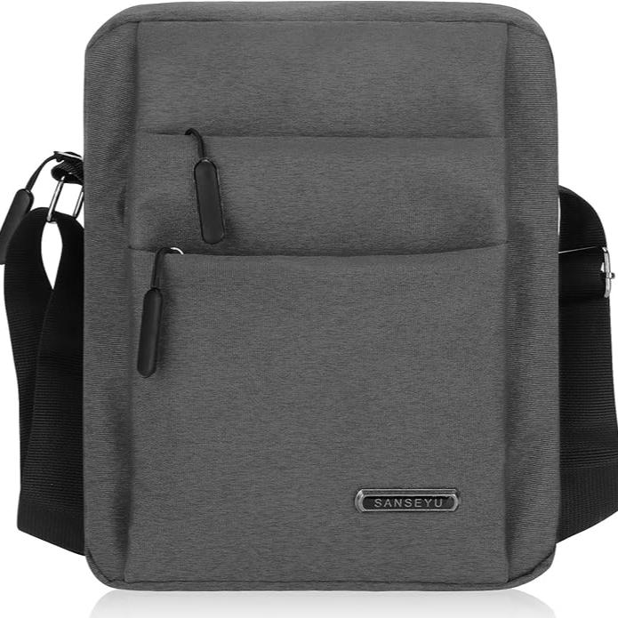Borsa a Tracolla Uomo - Antifurto Impermeabile Elegante