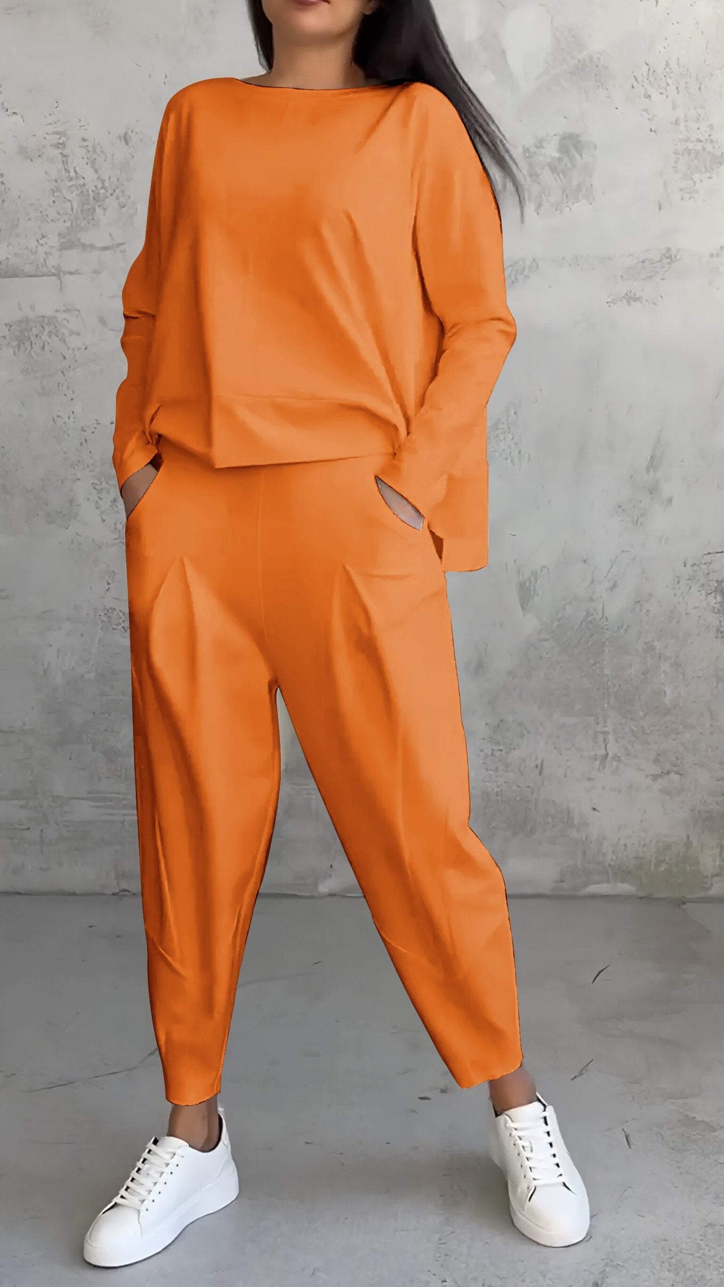 Completo Estivo Giulia con Pantaloni e Maniche Corte