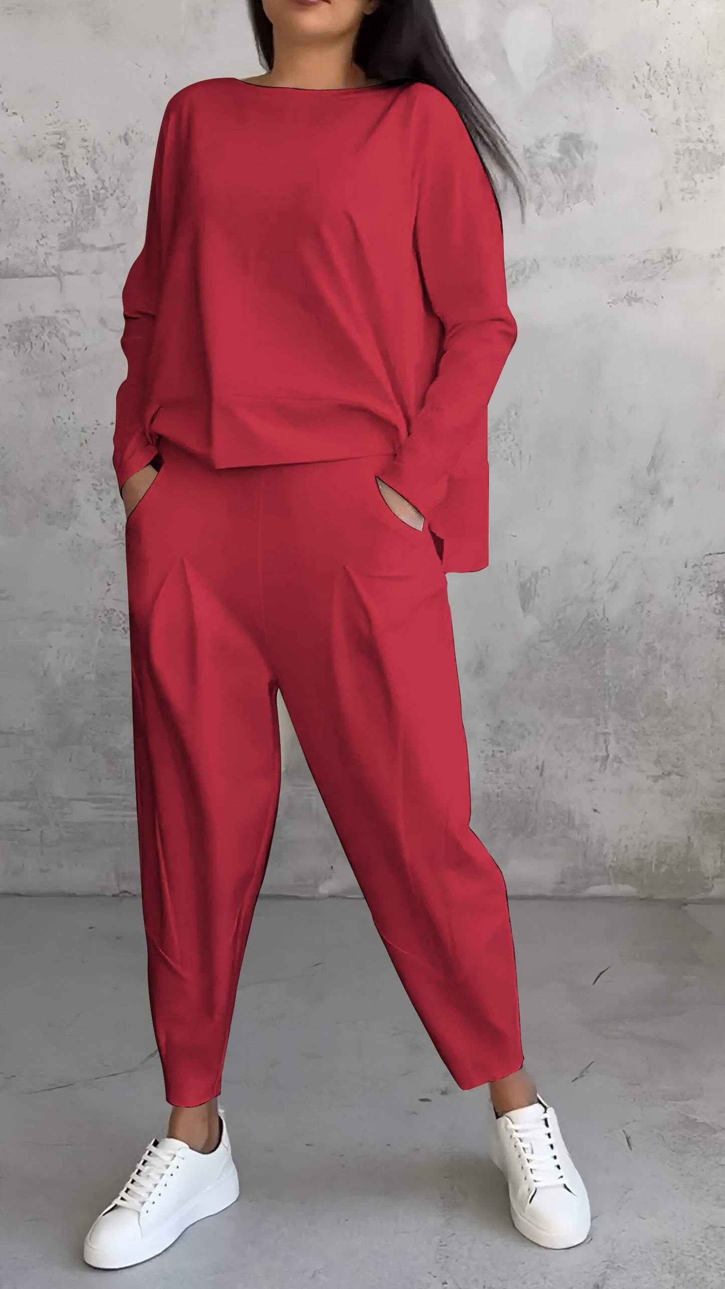Completo Estivo Giulia con Pantaloni e Maniche Corte