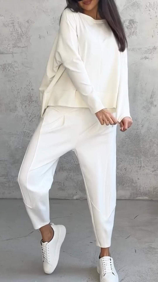 Completo Estivo Giulia con Pantaloni e Maniche Corte