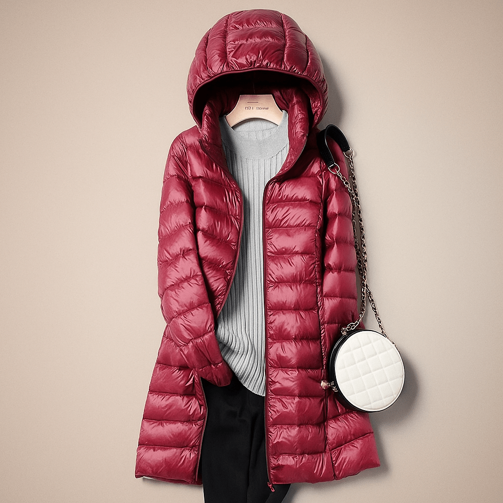 Giacca invernale ultraleggera da donna - calda - casual - confortevole