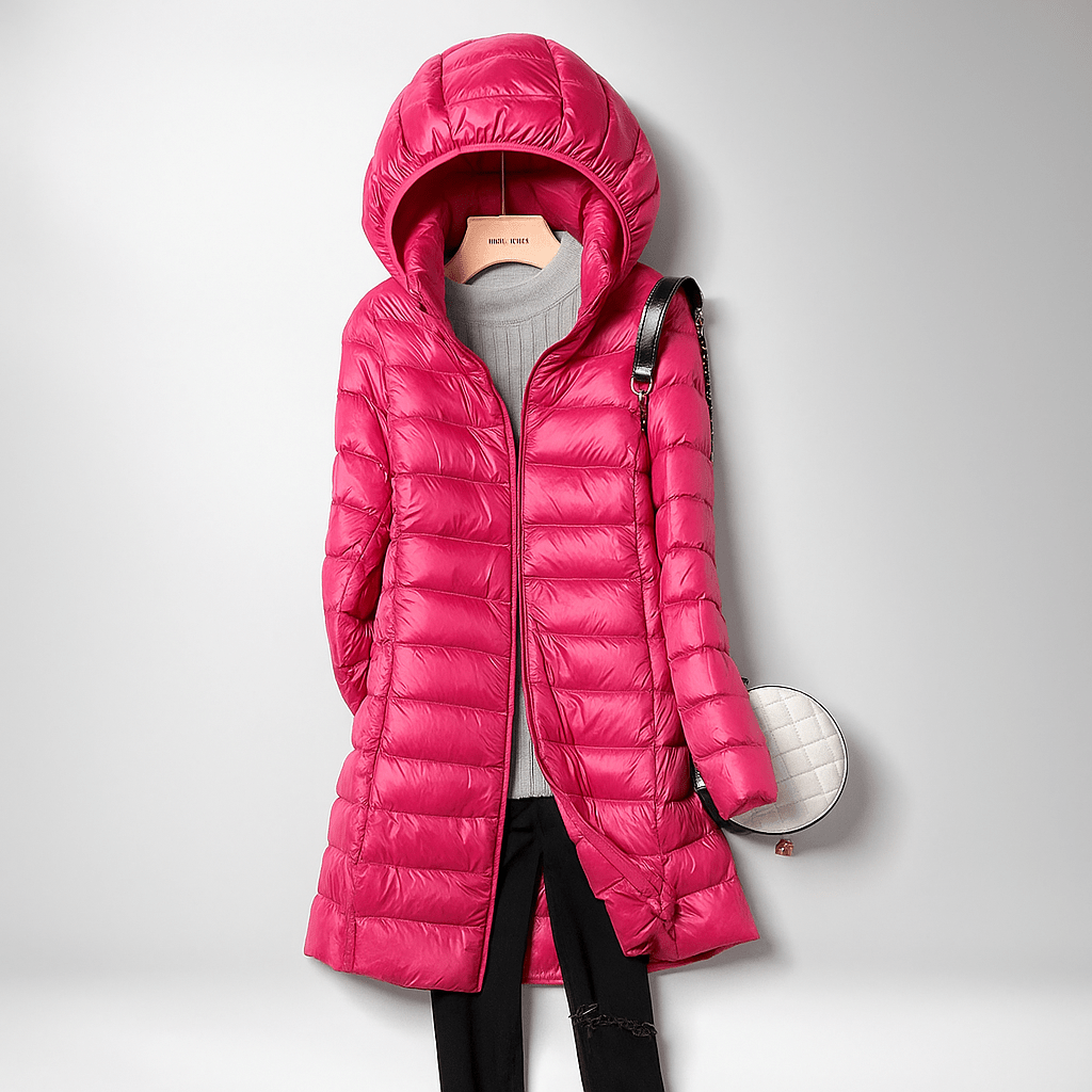 Giacca invernale ultraleggera da donna - calda - casual - confortevole