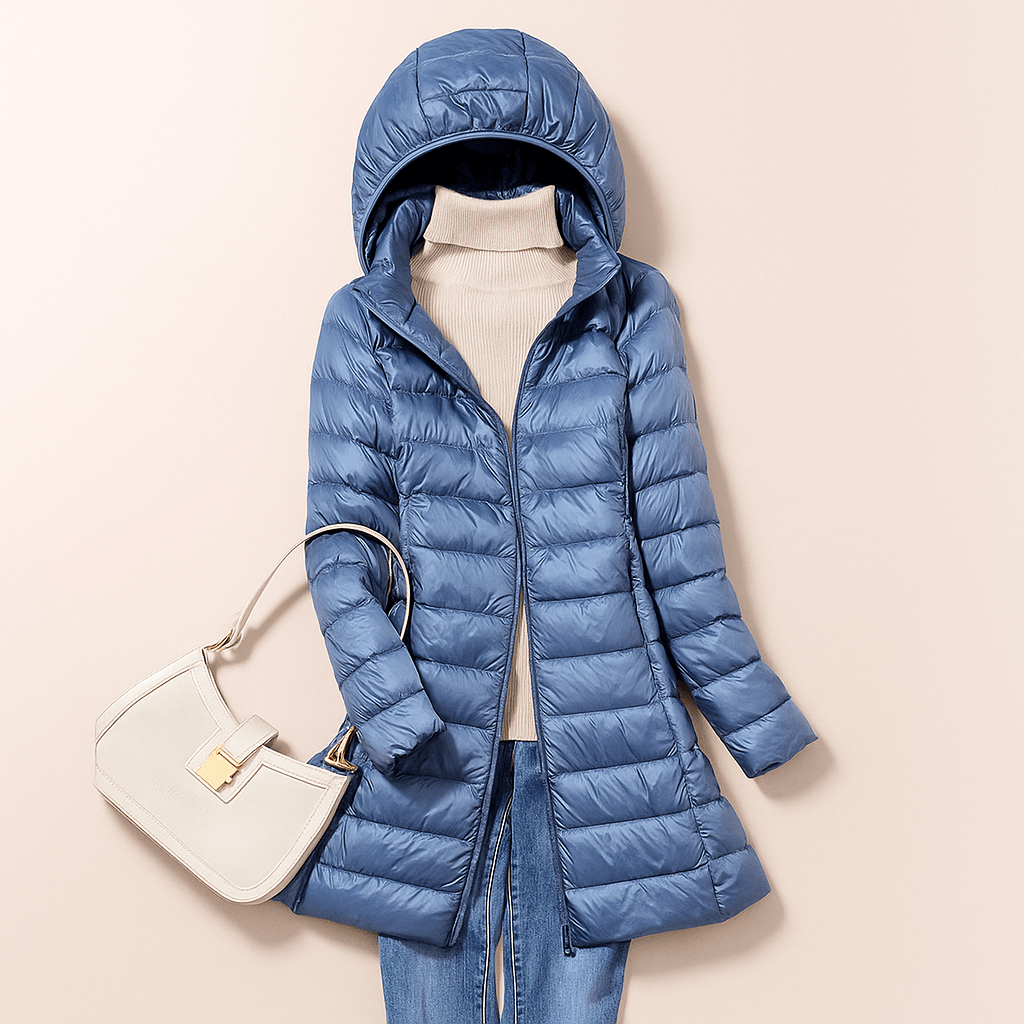 Giacca invernale ultraleggera da donna - calda - casual - confortevole