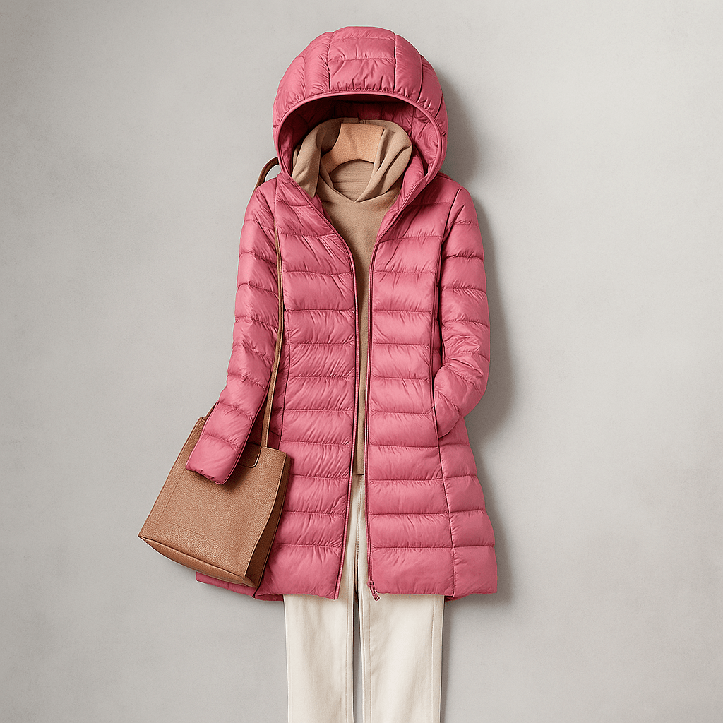 Giacca invernale ultraleggera da donna - calda - casual - confortevole