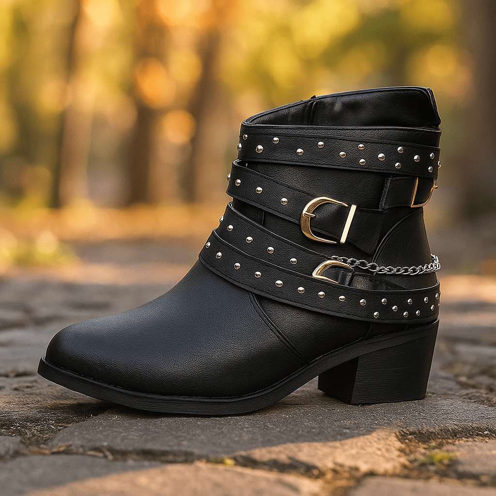 Stivali Donna - Stilla Luo - Fasce Decorative - Borchie - Eleganti