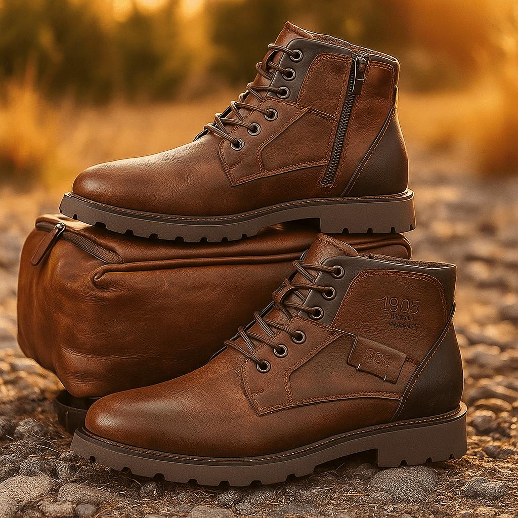 Stivaletti Pelle Kylo - Zip Lampo - Comfort Elegante - Duraturi