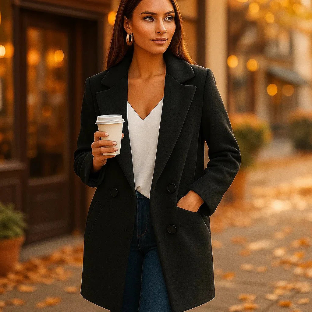 Louise - Cappotto Classico - Eleganza Senza Tempo - Comfort Qualità