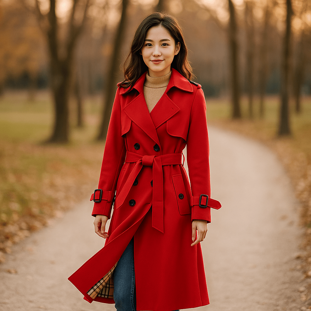 Cappotto Trench - Doppia Chiusura - Stile Classico