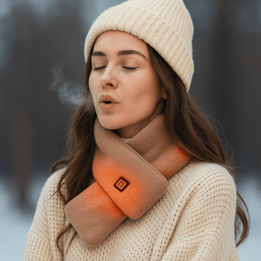 Sciarpa Elettrica Riscaldata - 3 Temperature - Inverno