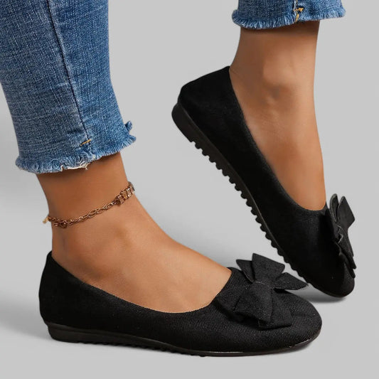 Mocassini donna confortevoli Klyber con fiocco - Eleganti - Stilosi
