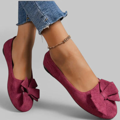 Mocassini donna confortevoli Klyber con fiocco - Eleganti - Stilosi