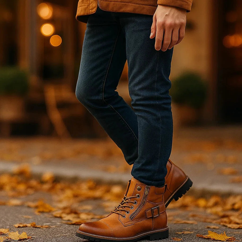 Rhion - Stivali in Pelle per Moto - Stile e Protezione