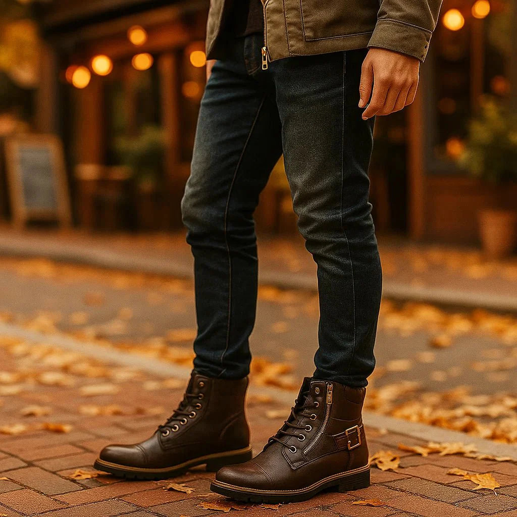 Rhion - Stivali in Pelle per Moto - Stile e Protezione