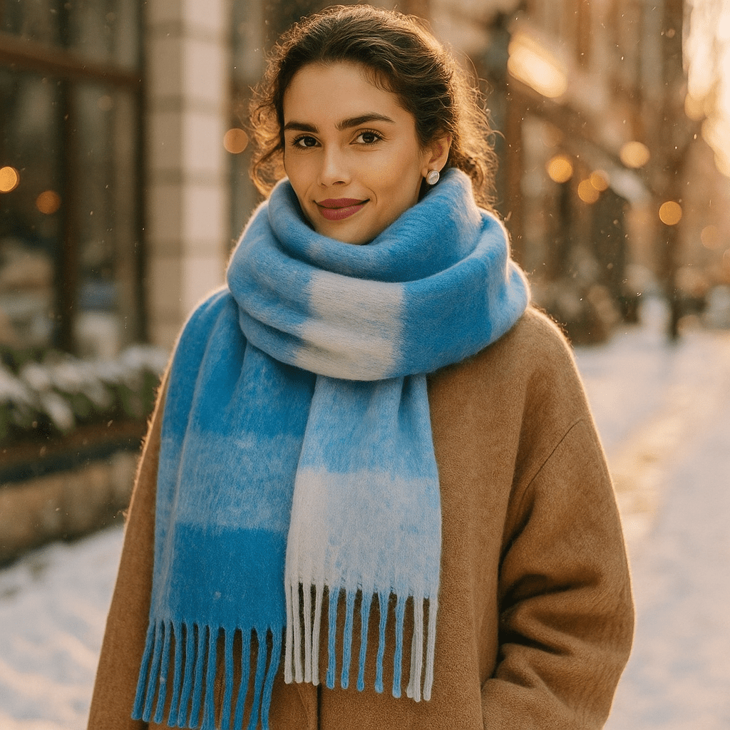 Scarvello - Scarf Lana Spessa - Colorata - Oversize - Calda