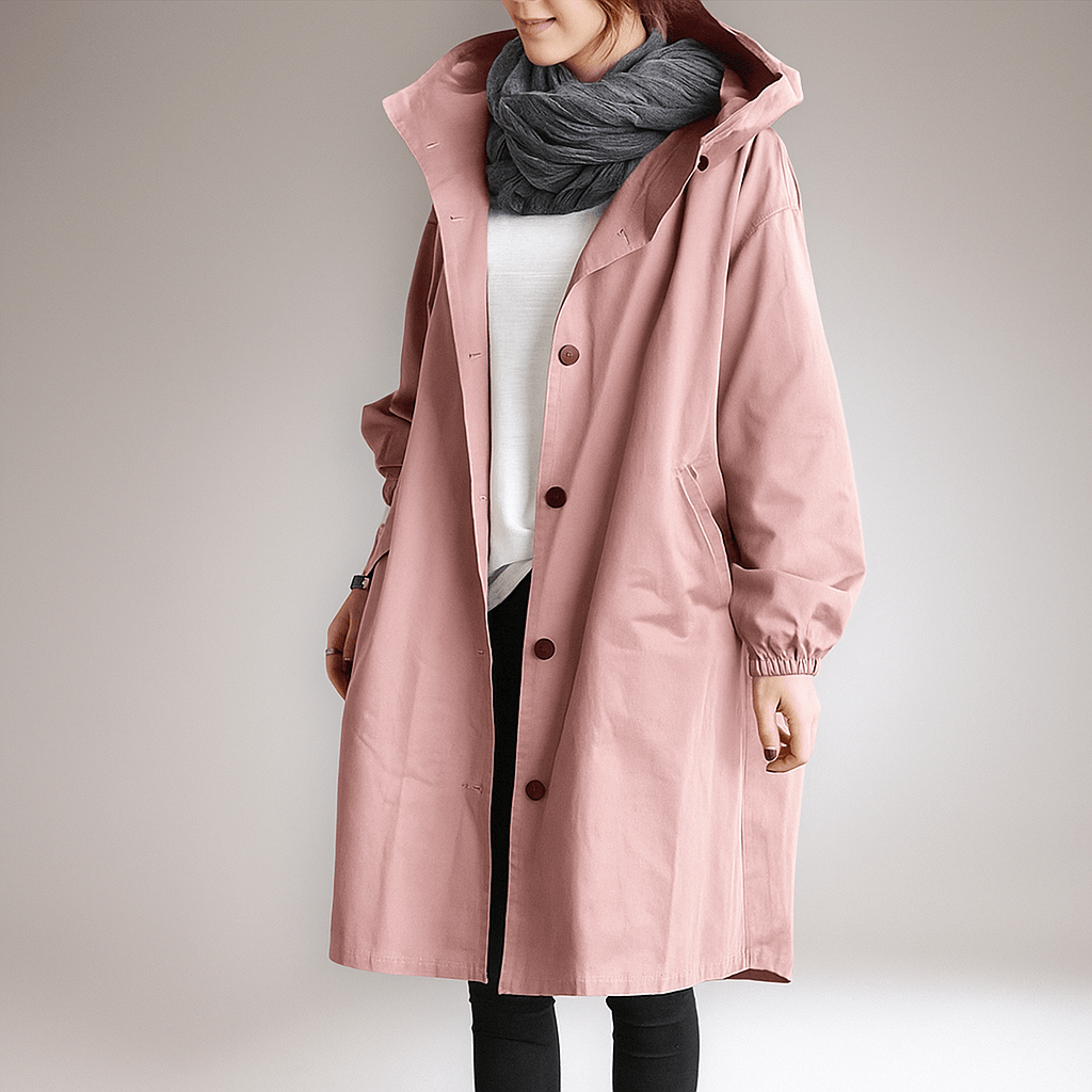 Sevena - Trench Impermeabile Donna - Elegante - Funzionale - Classico - Leggero