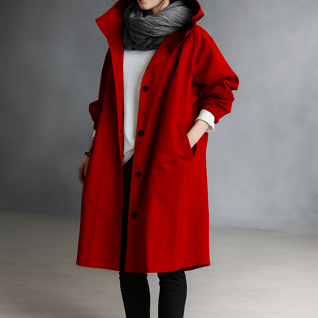 Sevena - Trench Impermeabile Donna - Elegante - Funzionale - Classico - Leggero