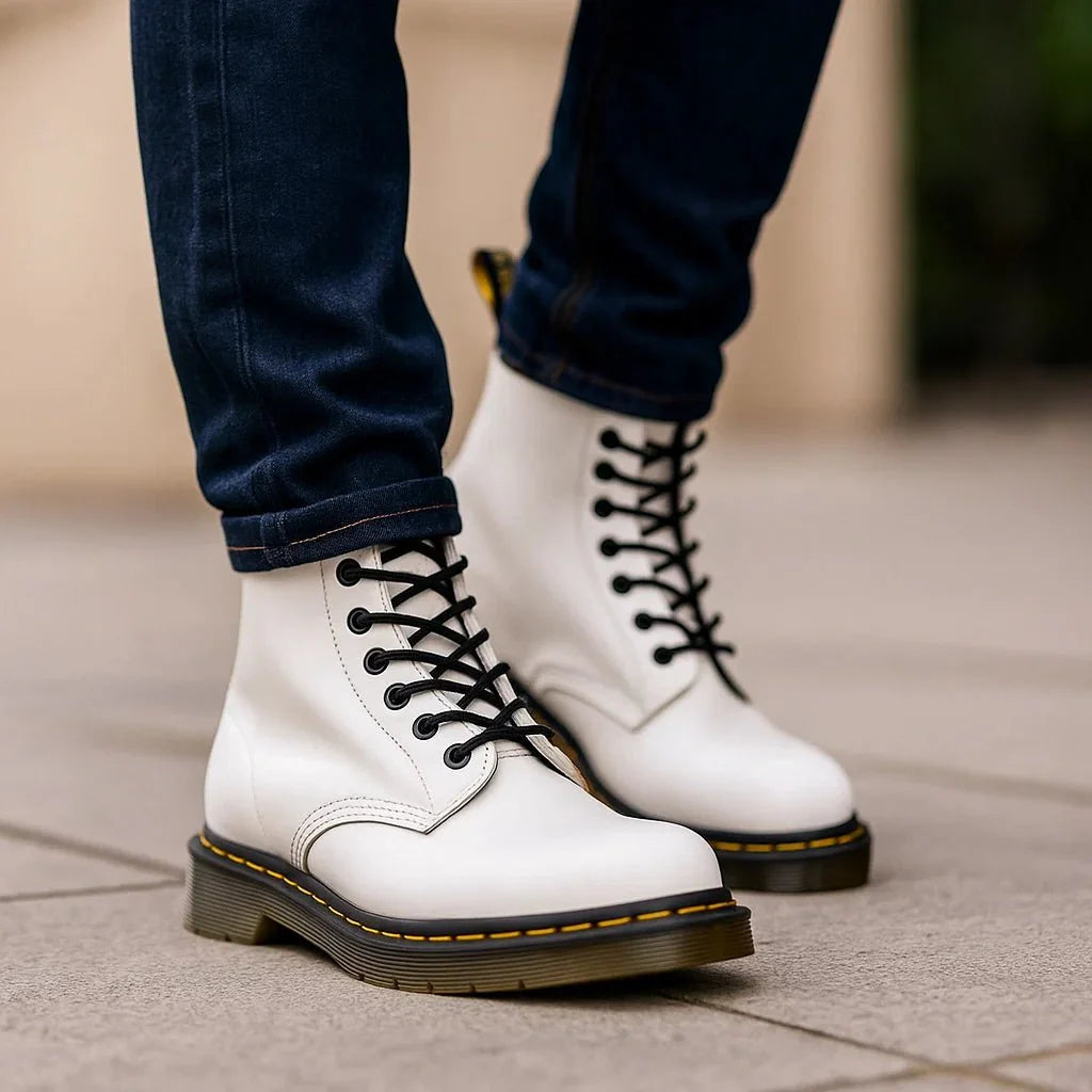 Stivali Botki - Calzature Eleganti in Pelle - Uomo