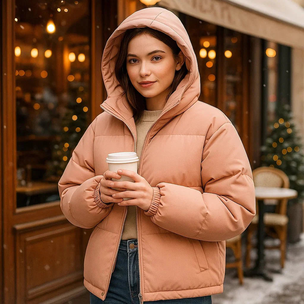 Stilla Giacca Calda con Cappuccio - Design Classico - Comfort Stile