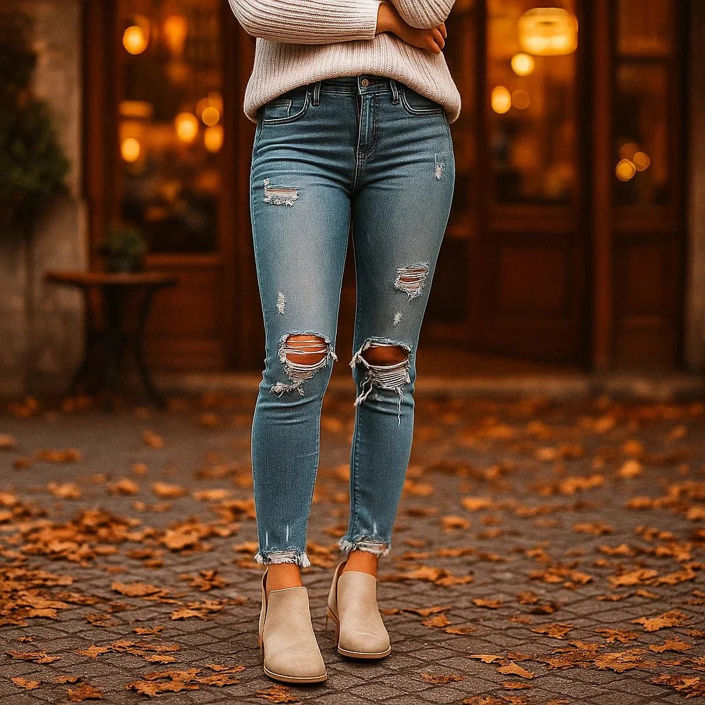 Stilla - Stivaletti da Donna con Tacco Alto - Pelle Elegante