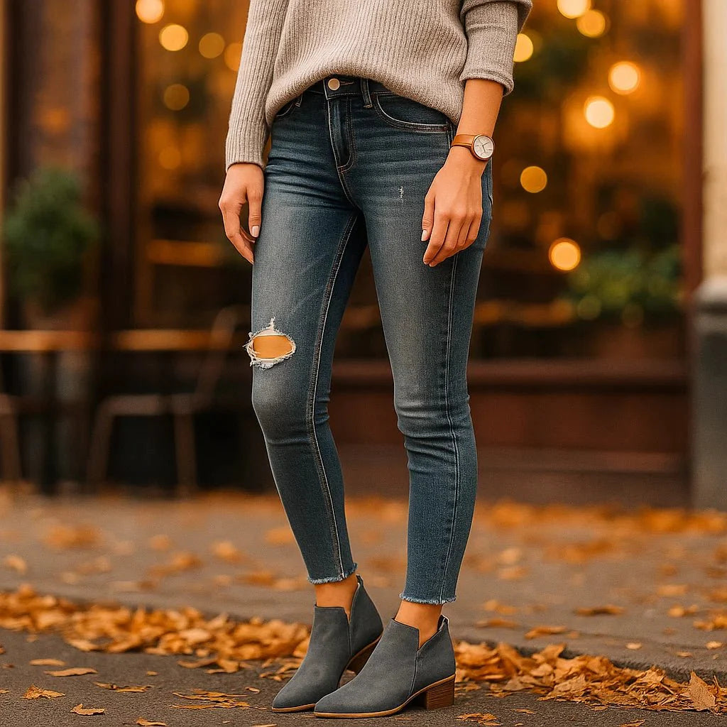 Stilla - Stivaletti da Donna con Tacco Alto - Pelle Elegante