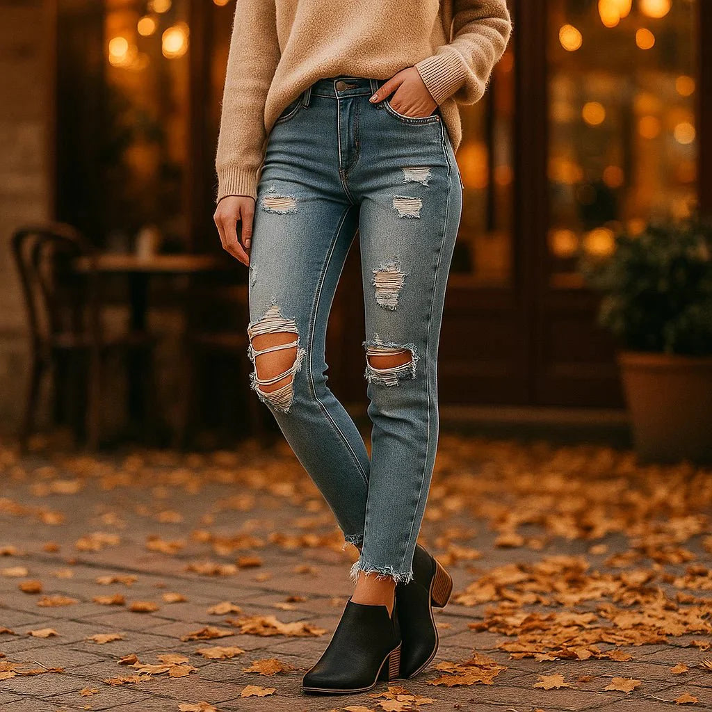 Stilla - Stivaletti da Donna con Tacco Alto - Pelle Elegante