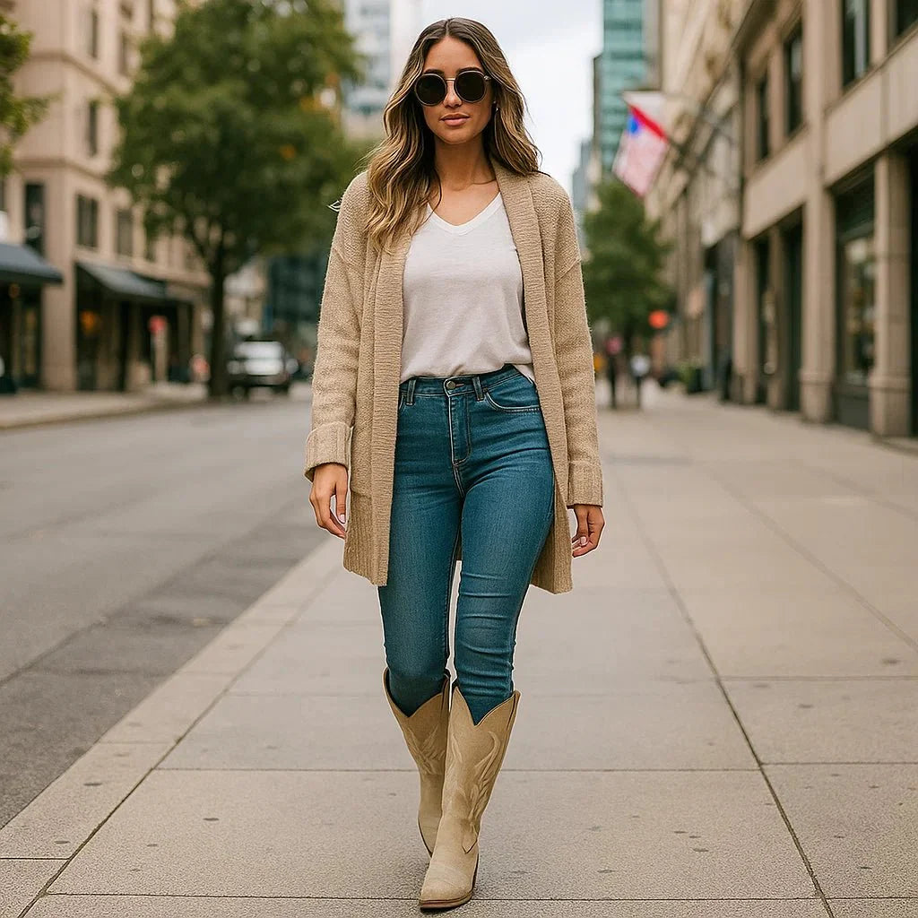 Stilla - Stivali Cowboy - Al Ginocchio