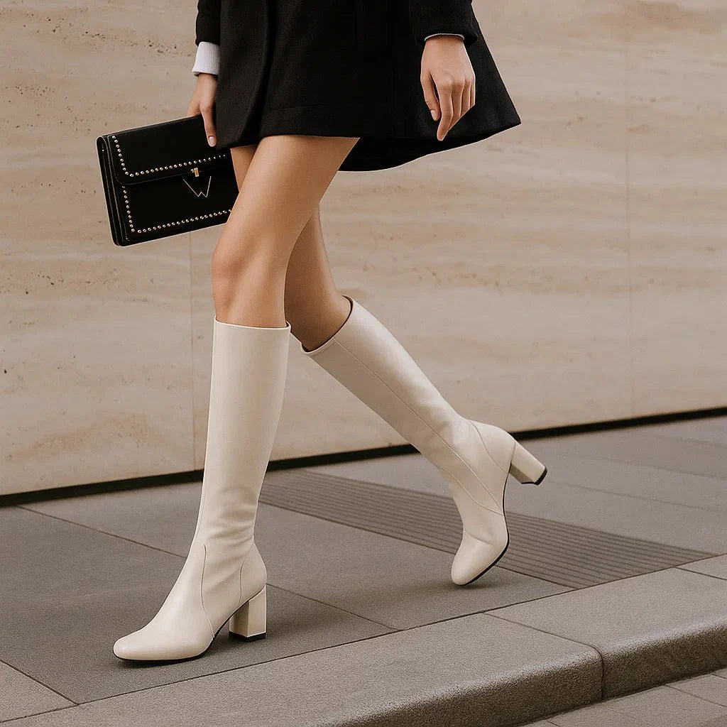 Stilla - Stivali Lakerede con Lucentezza - Eleganti - Resistenti - Luo