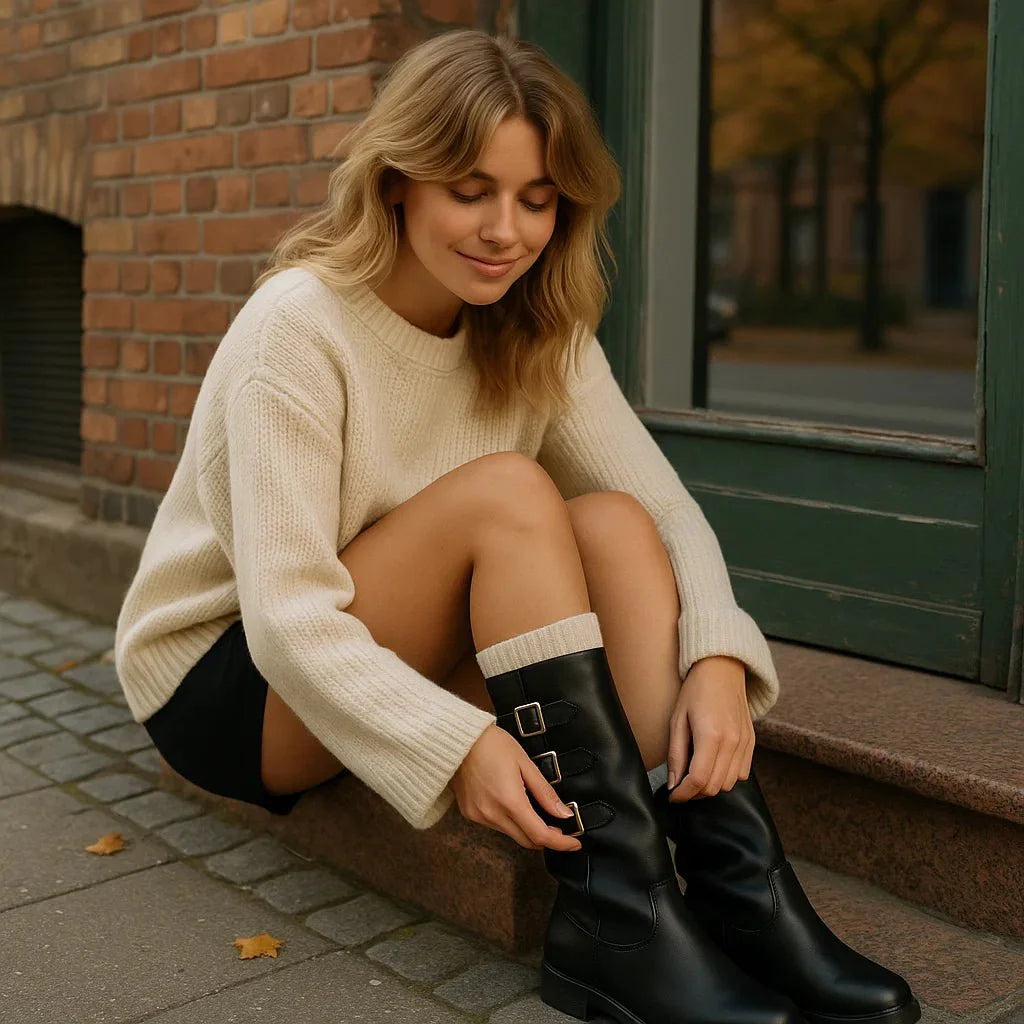 Stilla - Stivali Impermeabili - Tre Fibbie - Antiscivolo