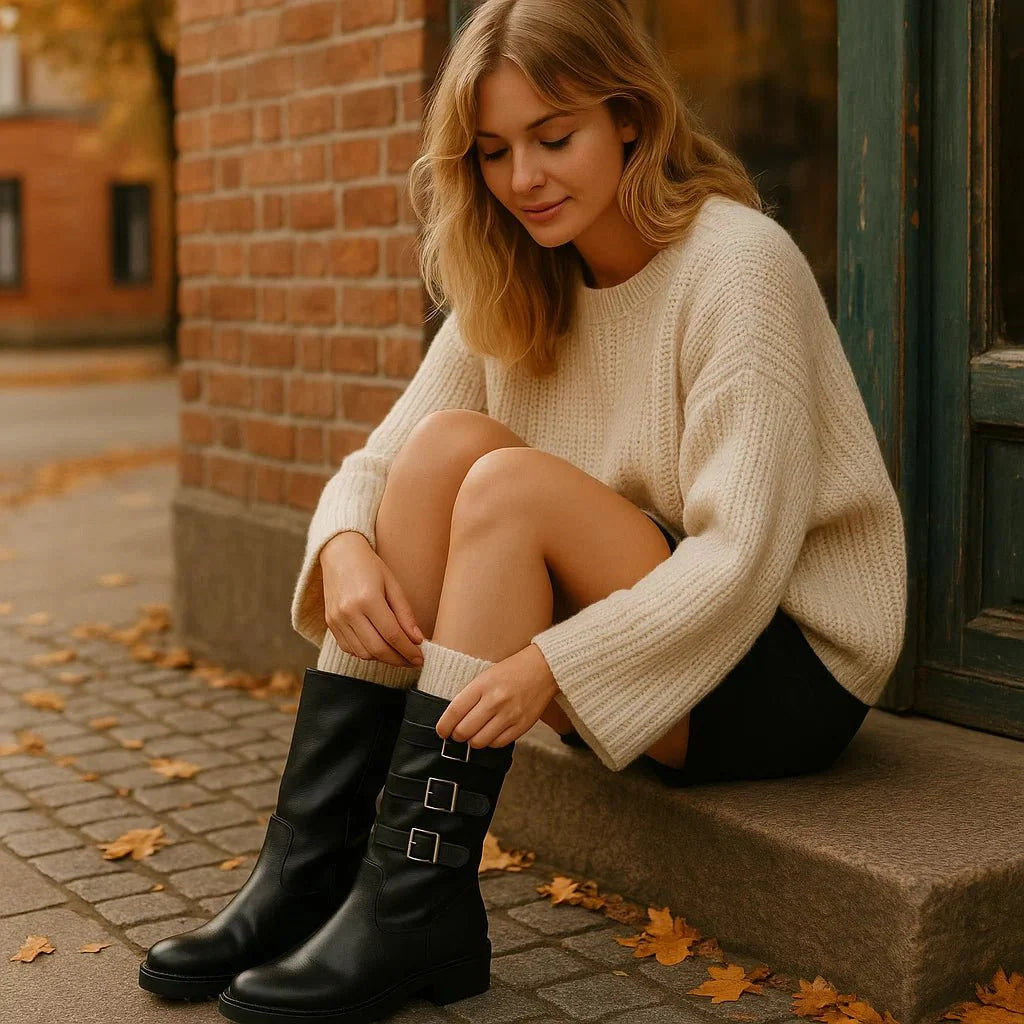 Stilla - Stivali Impermeabili - Tre Fibbie - Antiscivolo