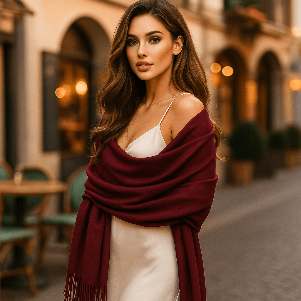 Sciarpa Pashmina Donna - Morbida - Elegante - Lusso - Trendy