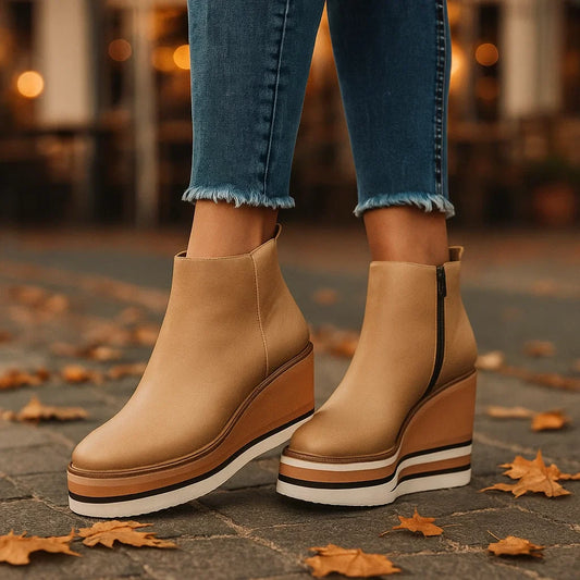 Vivano - Stivaletti Ortopedici da Donna - Tacco