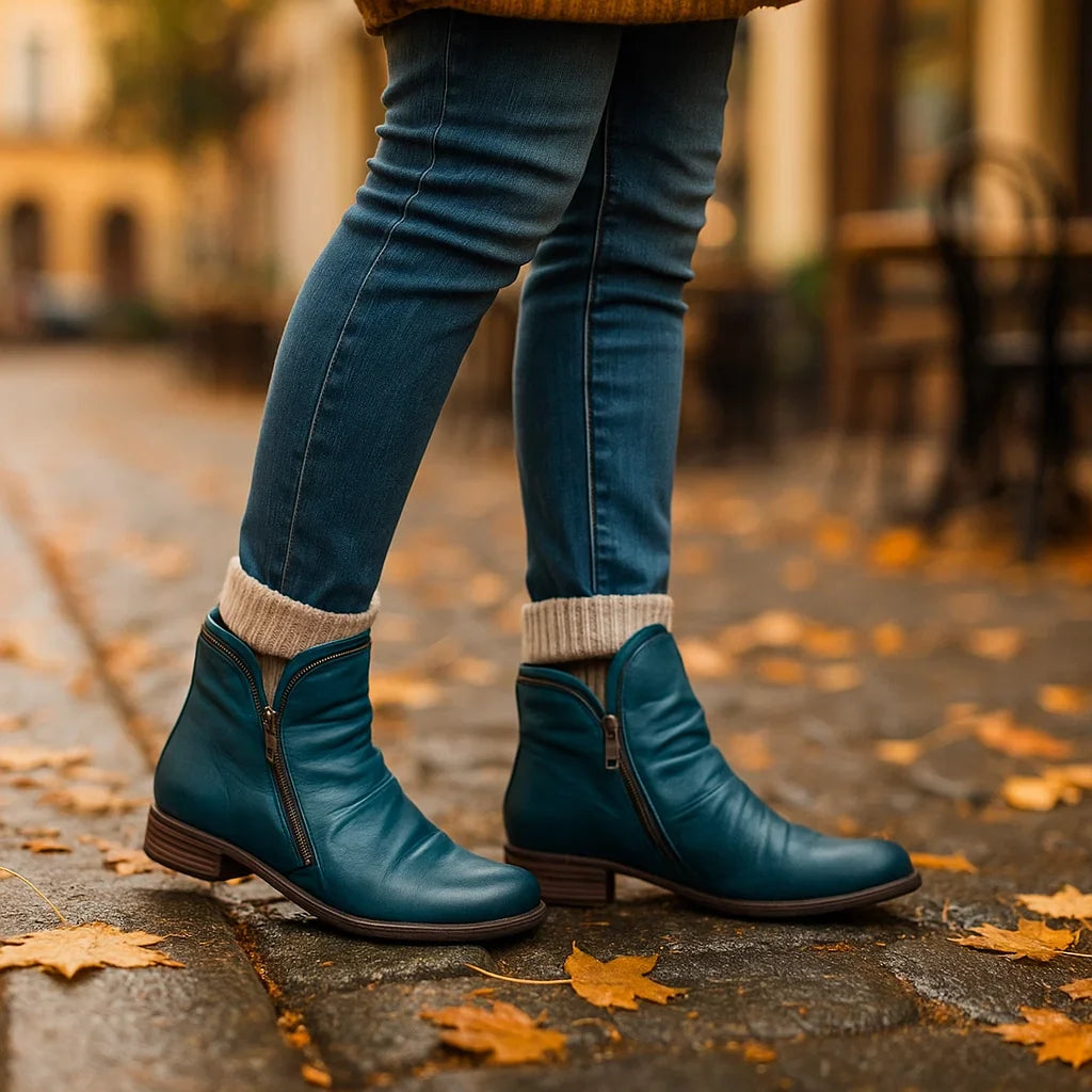 Navajo - Stivaletti Invernali alla Moda - Caldi - Donna